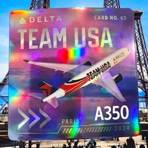 Delta Airlines Trading Card - Team USA